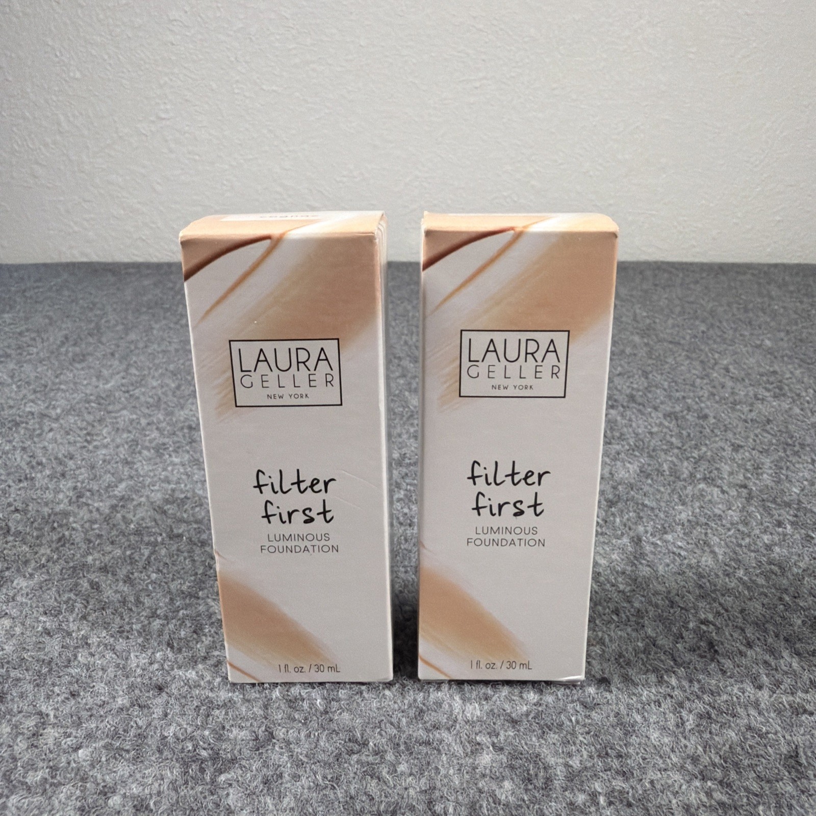 2 Laura Geller Filter First Luminous Foundation COGNAC – full size NIB