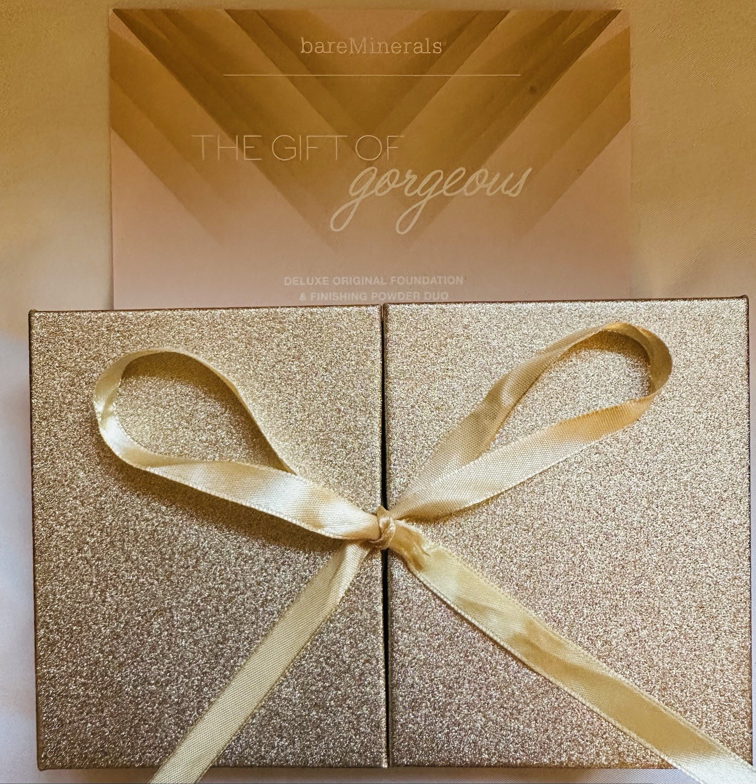 Bareminerals Powder Foundation MEDIUM C25 Jumbo ( 16g )+Hydrating Mineral (1.5g)