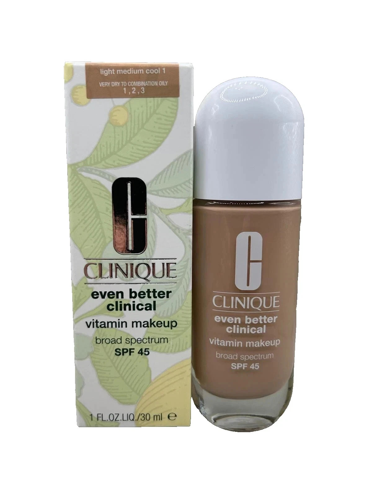 Clinique Even Better Clinical Vitamin Makeup/Foundation (Select Color) 1oz FS