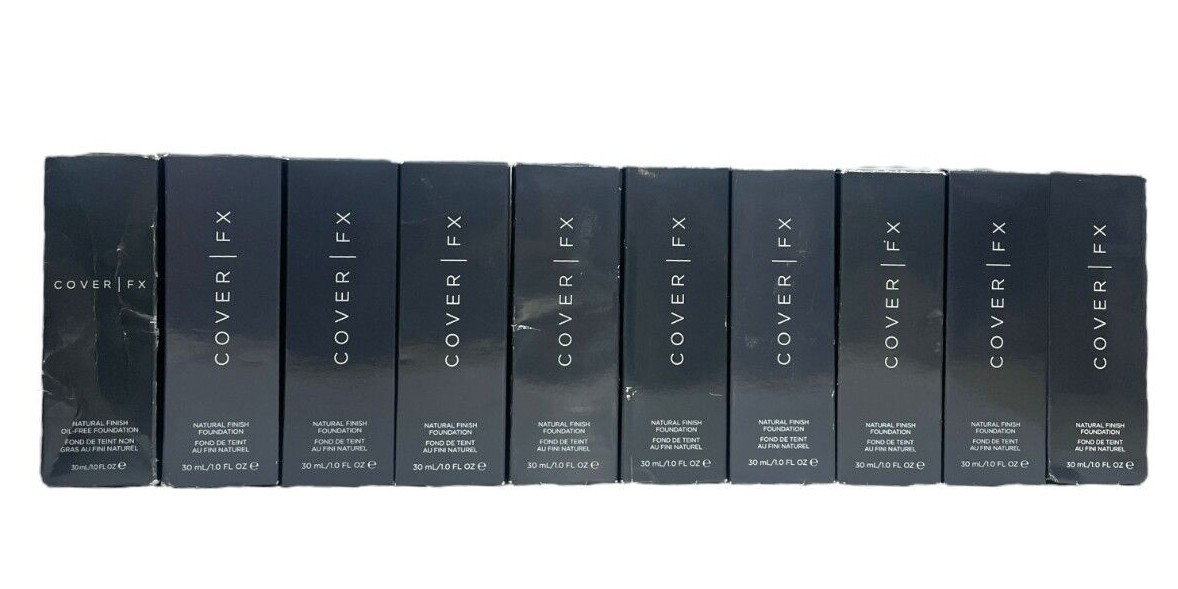 Cover FX Natural Finish Foundation (30ml/1fl.oz) You Pick Lots & Shades, New