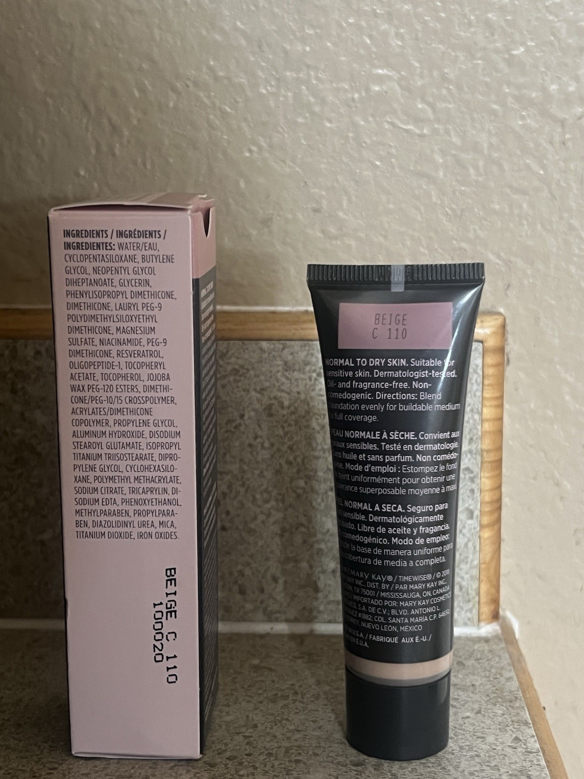 Mary Kay TimeWise Luminous 3D Foundation Beige C 110 1 fl oz Oil-Free
