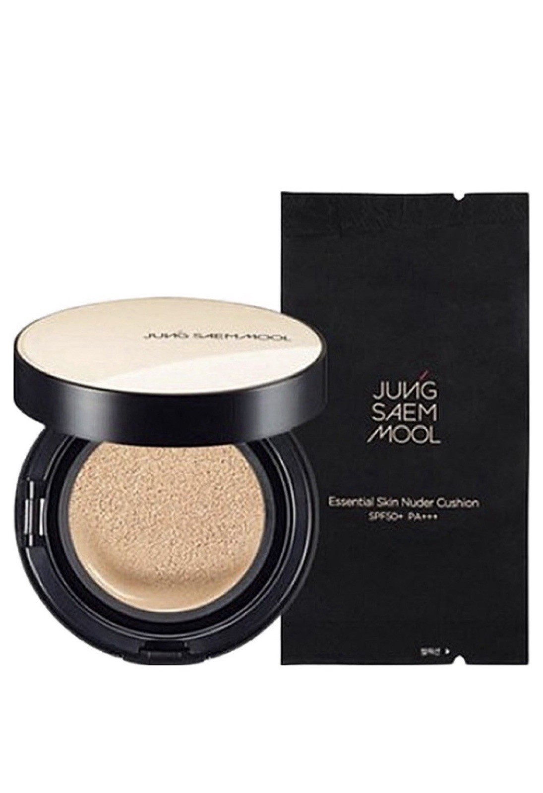 JUNG SAEM MOOL Skin Nuder Cushion SPF50+ PA+++ + Refill Korean Foundation