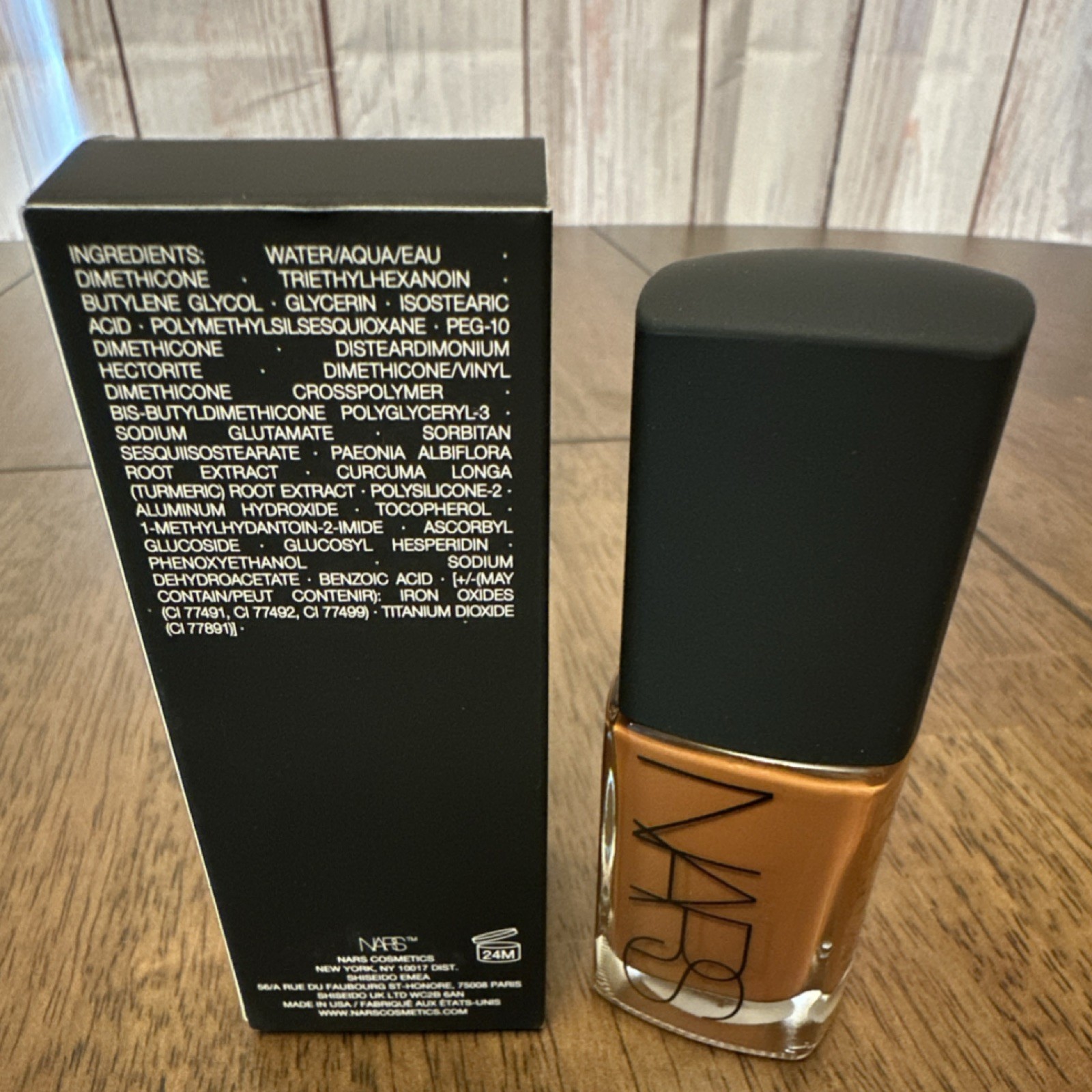 NARS Sheer Glow Liquid Foundation Deep 2 New Caledonia Glow Buildable 1oz