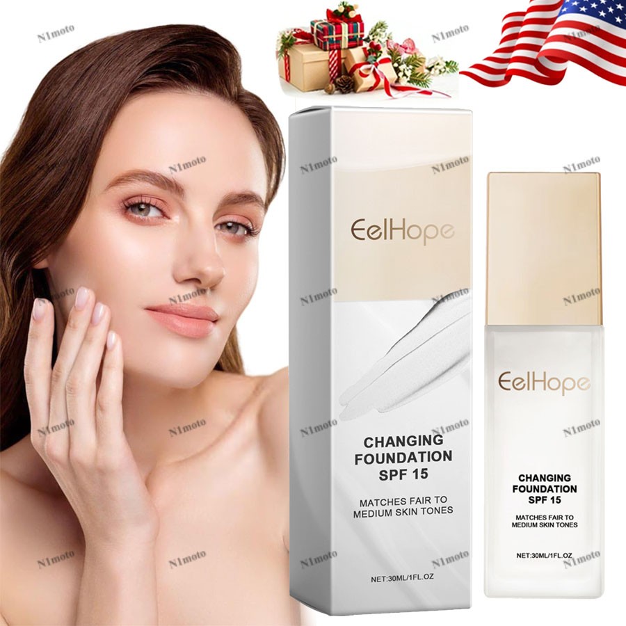 Colour Changing Foundation, Foundation Medium Full Coverage Concealer ~2026 USA