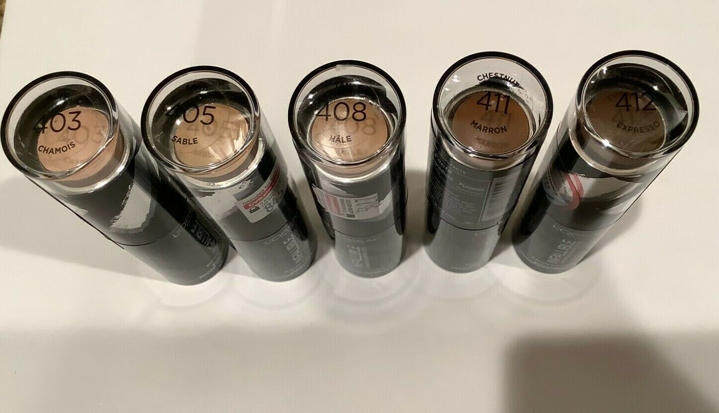 L’Oreal Infallible Longwear Shaping Stick Foundation 0.32oz./9g New; You Choose