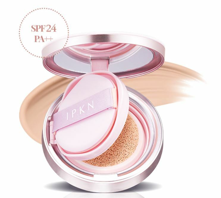 IPKN Perfume Founcushion 5G SPF24 PA++ 9g +9g(refill) Glow Cover
