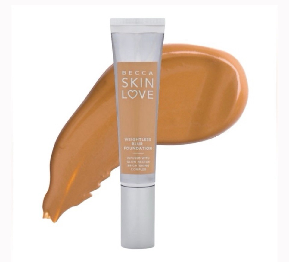 BECCA Skin Love Weightless Blur Foundation AMBER 1.23oz NIB