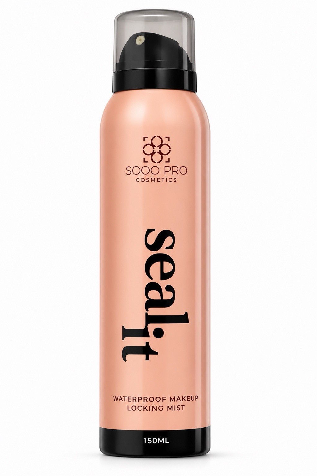 SOOO PRO Seal It Waterproof Makeup Locking Mist Setting Spray 150ml Long Lasting