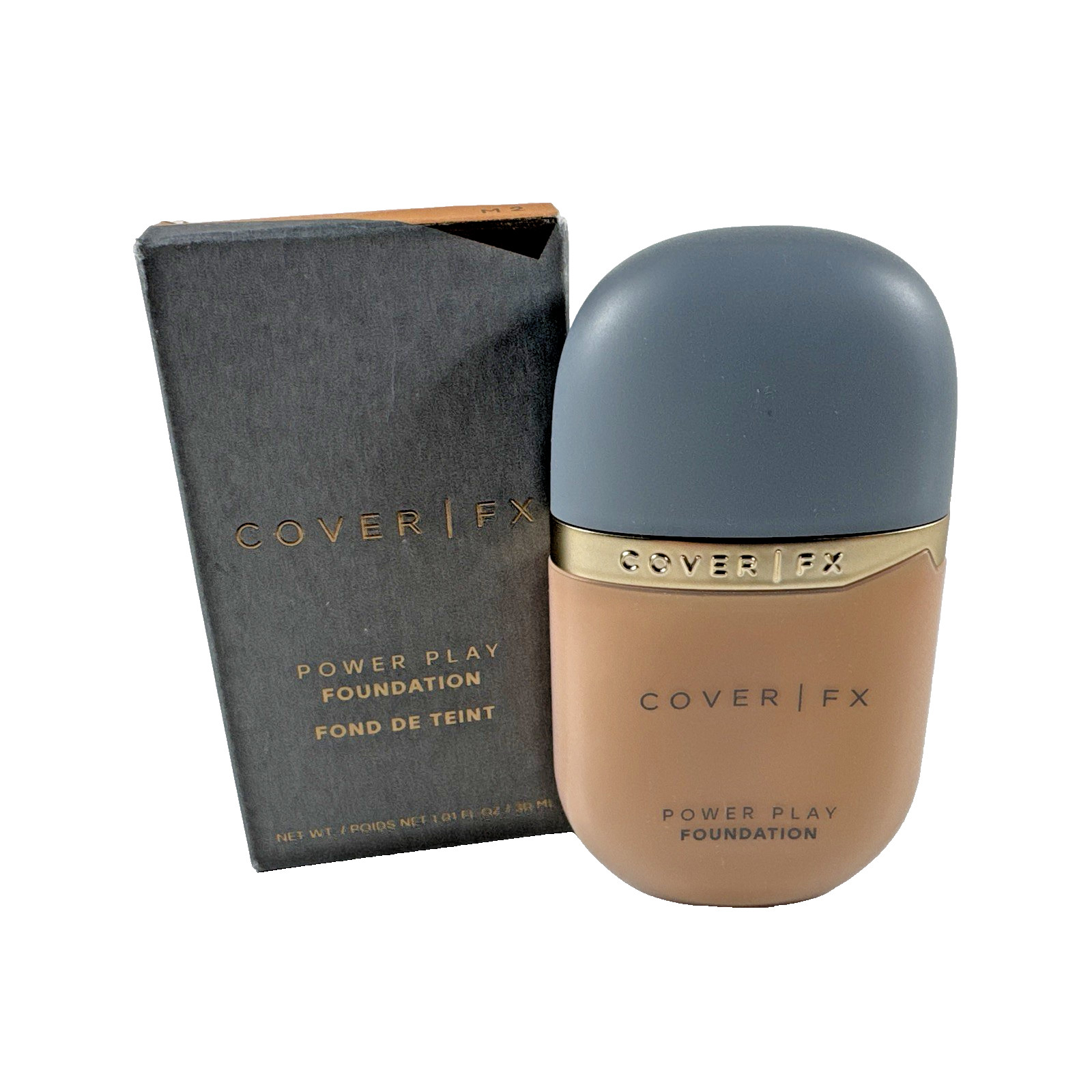NEW IN BOX COVER FX Power Play Foundation Shade M2 Buildable Full Coverage