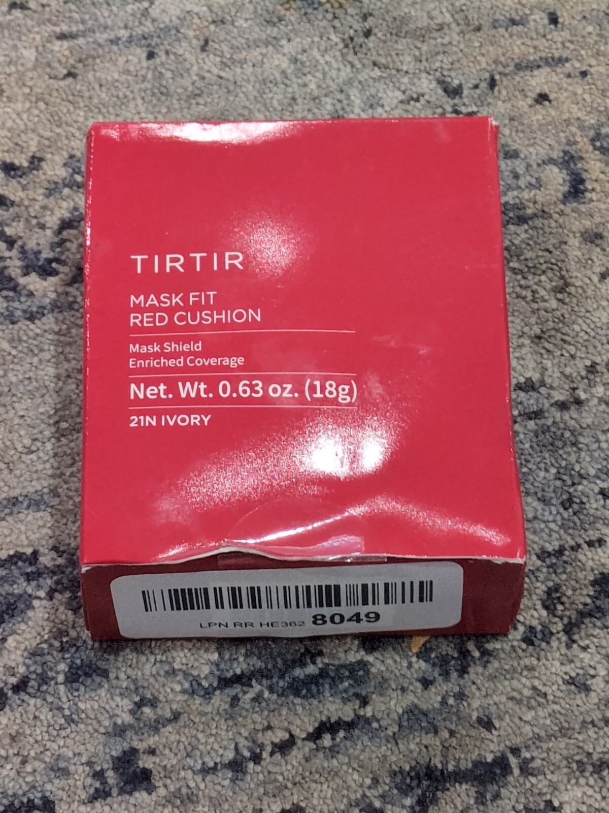 TIRTIR Mask Fit Red Cushion Mask Shield Enriched Coverage Foundation- 21N Ivory