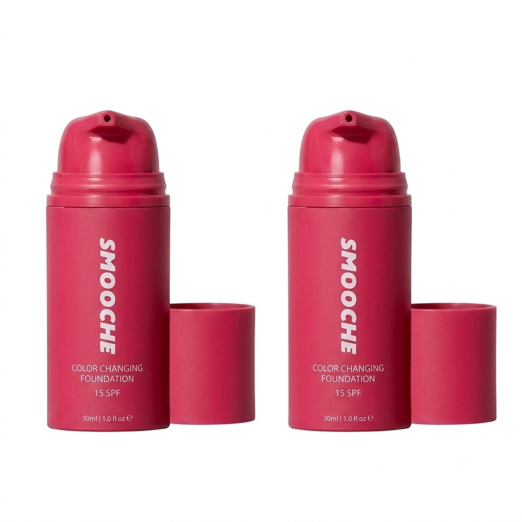 Smooche Korean Color Changing Foundation for All Skin Types Flawless Coverage