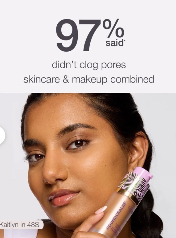TARTE FOUNDCEALER MULTI-TASKING FOUNDATION SPF 20 – 14S FAIR SAND 1 OZ