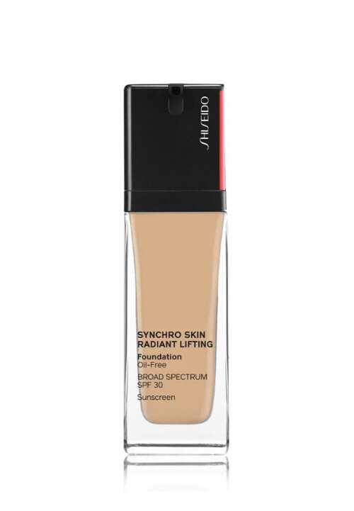 SHISEIDO SYNCHRO SKIN RADIANT FOUNDATION 320 PINE SPF 30 P++++ 30ml/1oz New Box