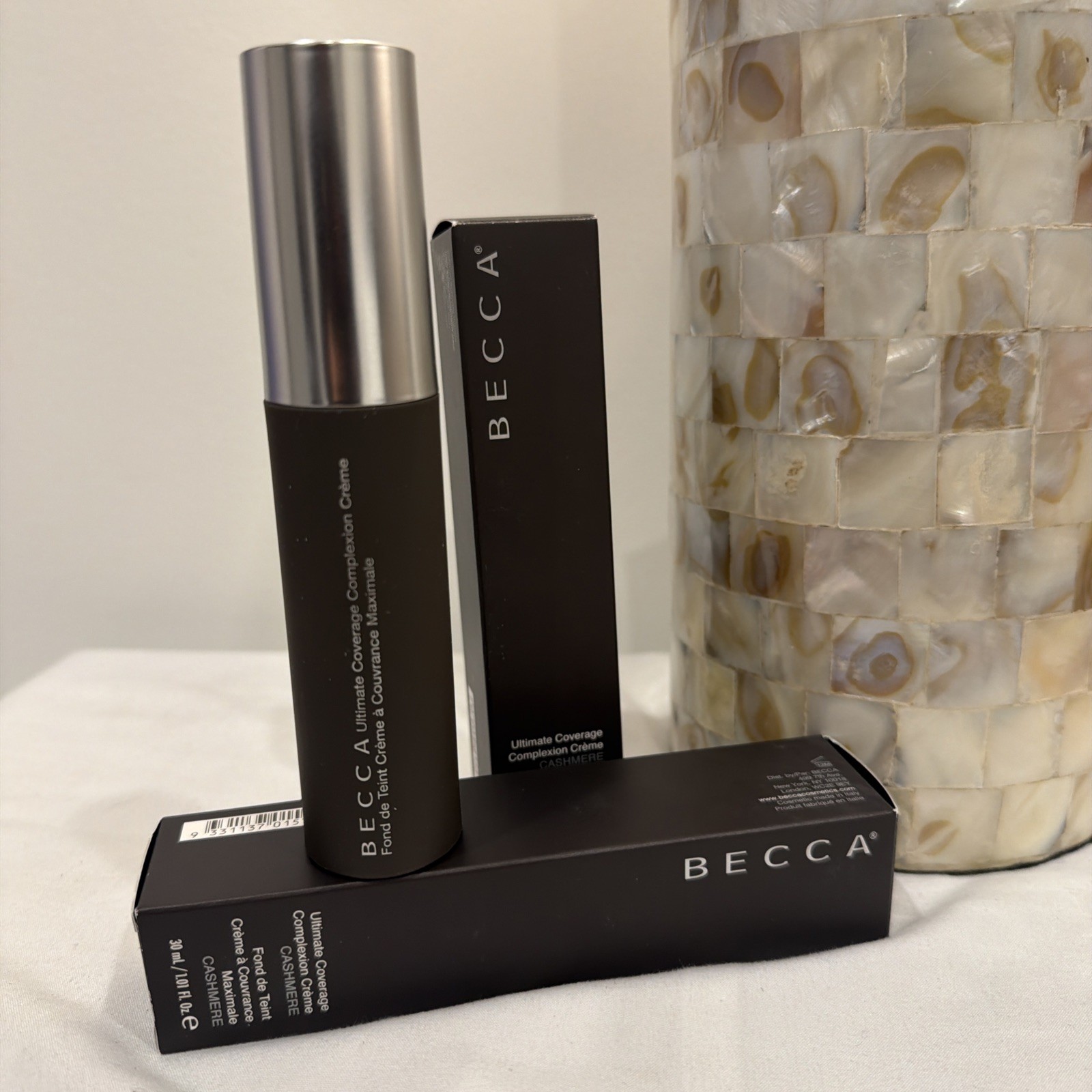 2 PACK🔥BECCA Ultimate Coverage Complexion Creme 1.00 Fl. oz/30 mL/ 💥CASHMERE💥