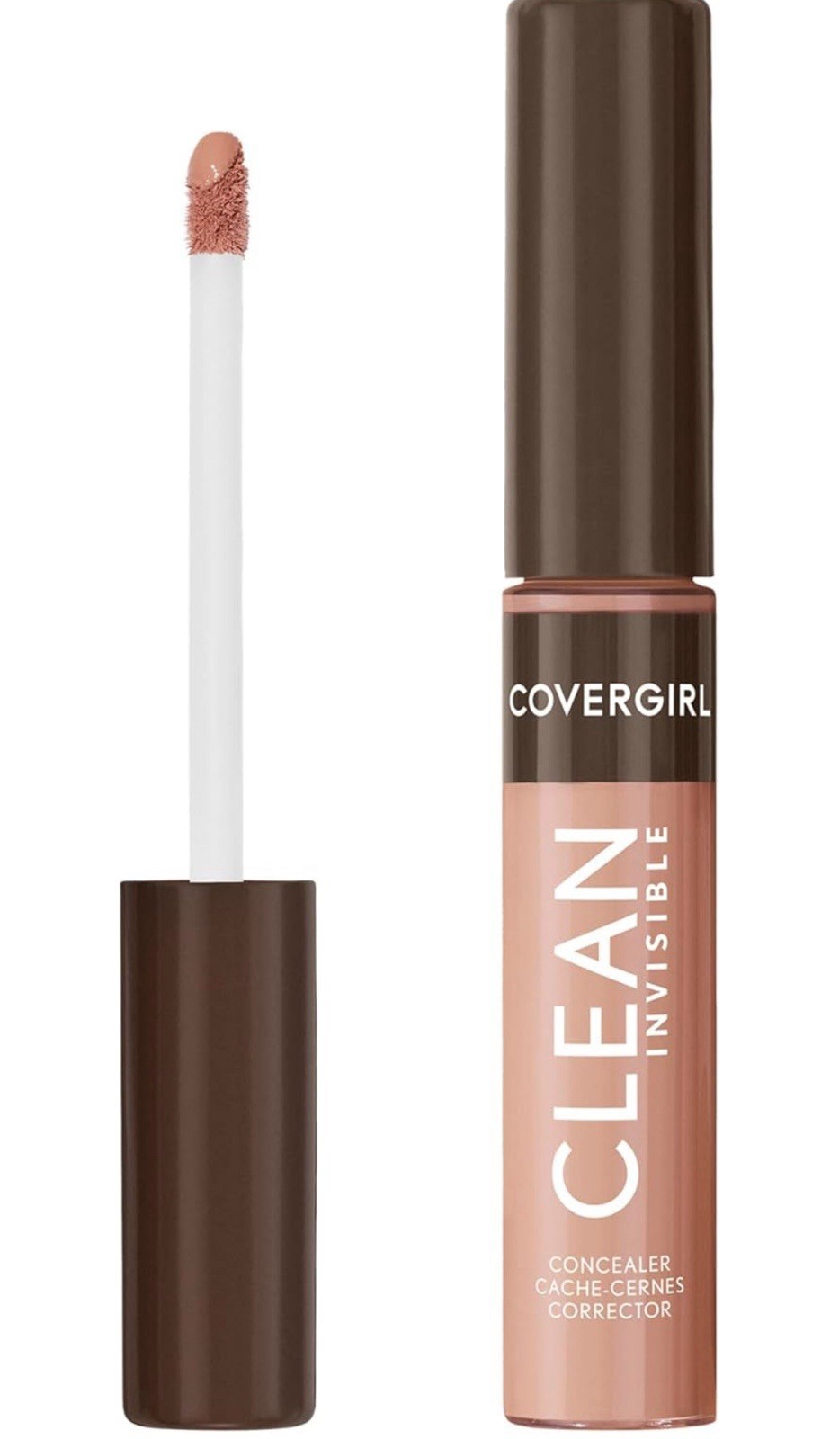 Covergirl Clean Invisible Concealer 140 Natural Beige Fragrance Free Vegan