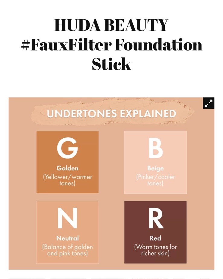 Huda Beauty #Fauxfilter Buildable Foundation Stick 12.5G CHOOSE YOUR SHADE NIB