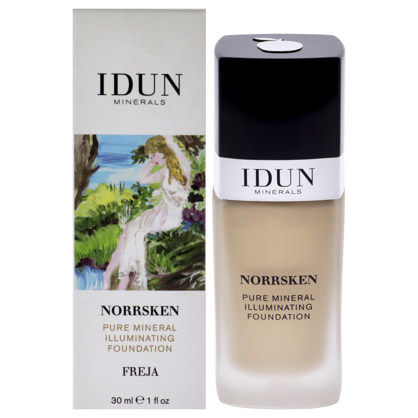 Norrsken Foundation – 206 Freja Warm Light by Idun Minerals for Women – 1 oz