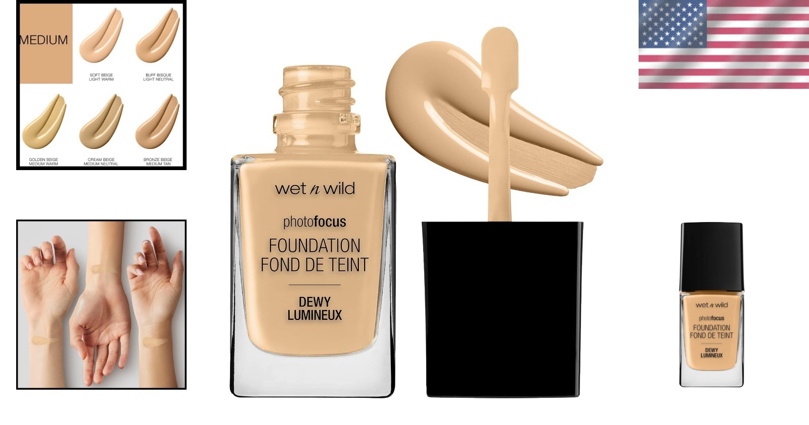 Buff Bisque Dewy Foundation – Cruelty-Free Liquid Makeup for All Skin Types