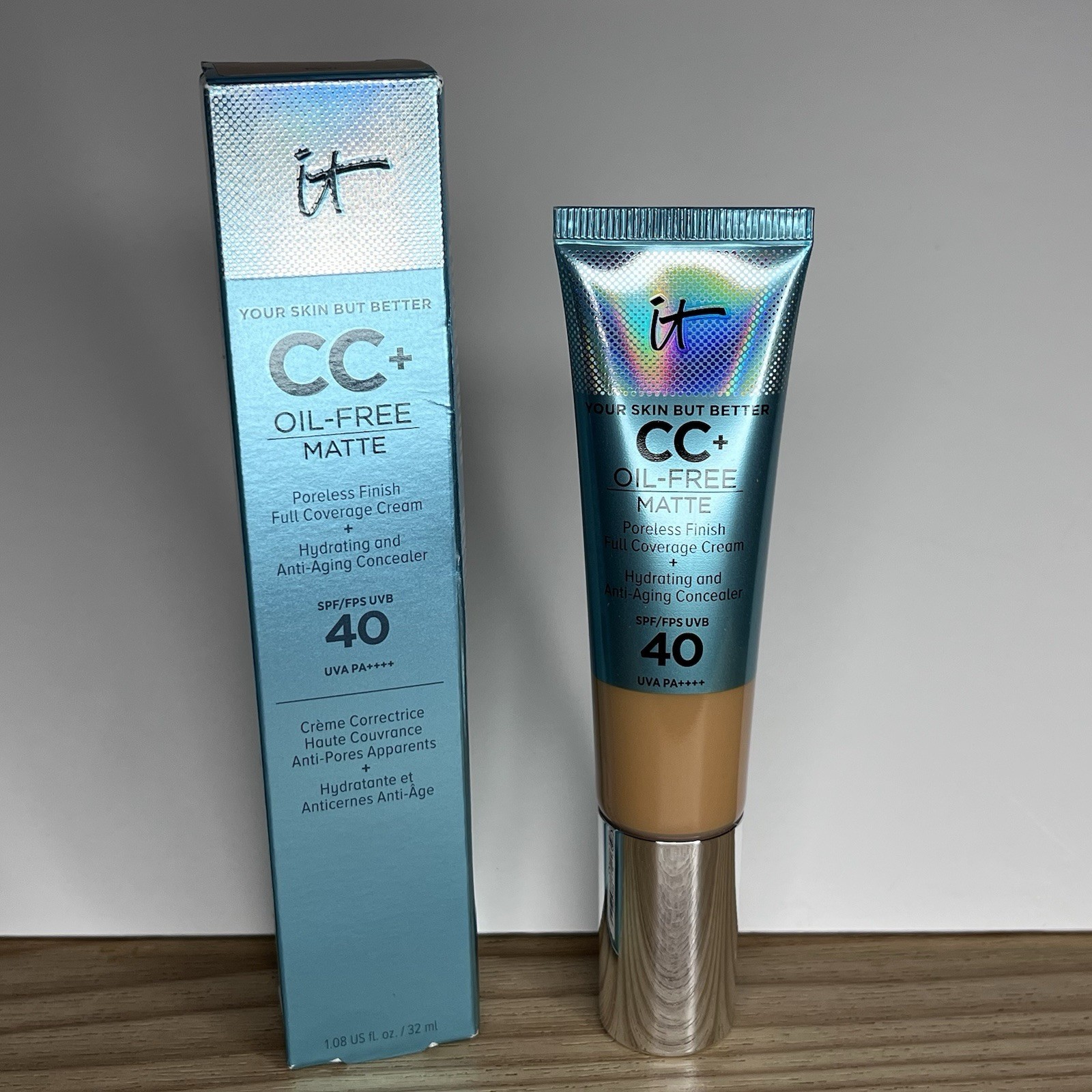 It Cosmetics Your Skin but Better CC+ Oil-Free SPF 40 -RICH -1.08 fl oz
