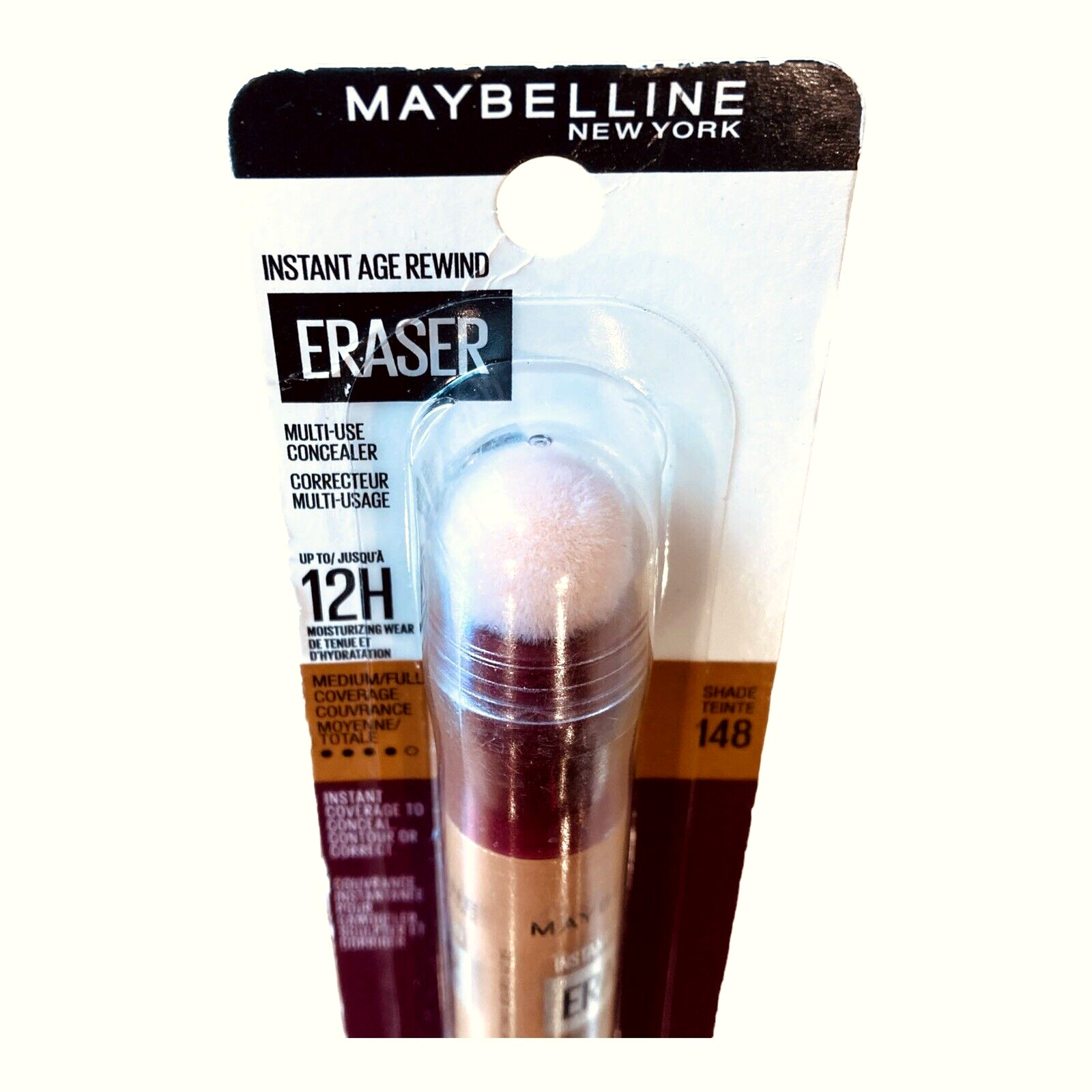 MAYBELLINE Instant Age Rewind Eraser Treatment Concealer Hazelnut Shade 148