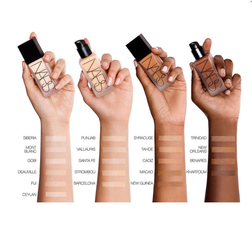 Nars All Day Luminous Weightless Foundation 1.0oz/30ml ~ Dark 1 TRINIDAD 6447