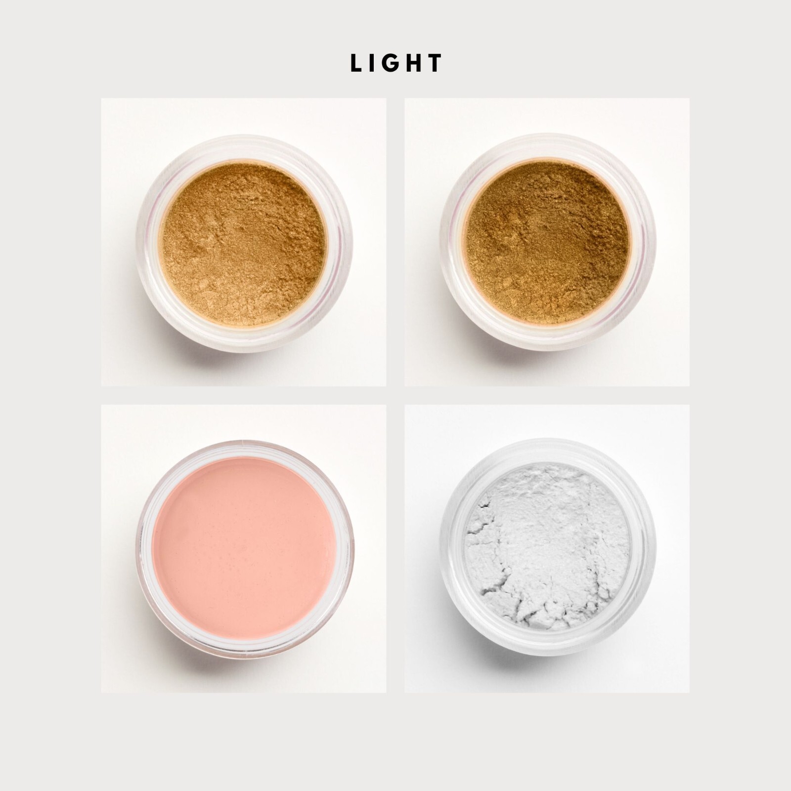 Pick 4 Makeup Sampler | Sensitive Skin-Friendly Foundation, Powder & Concealer
