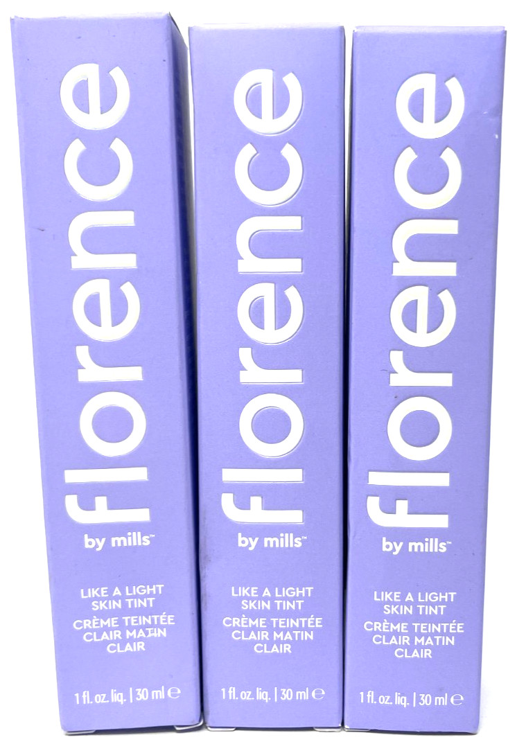 (3) Florence By Mills Like A Light Skin Tint Sealed 1 fl oz M090