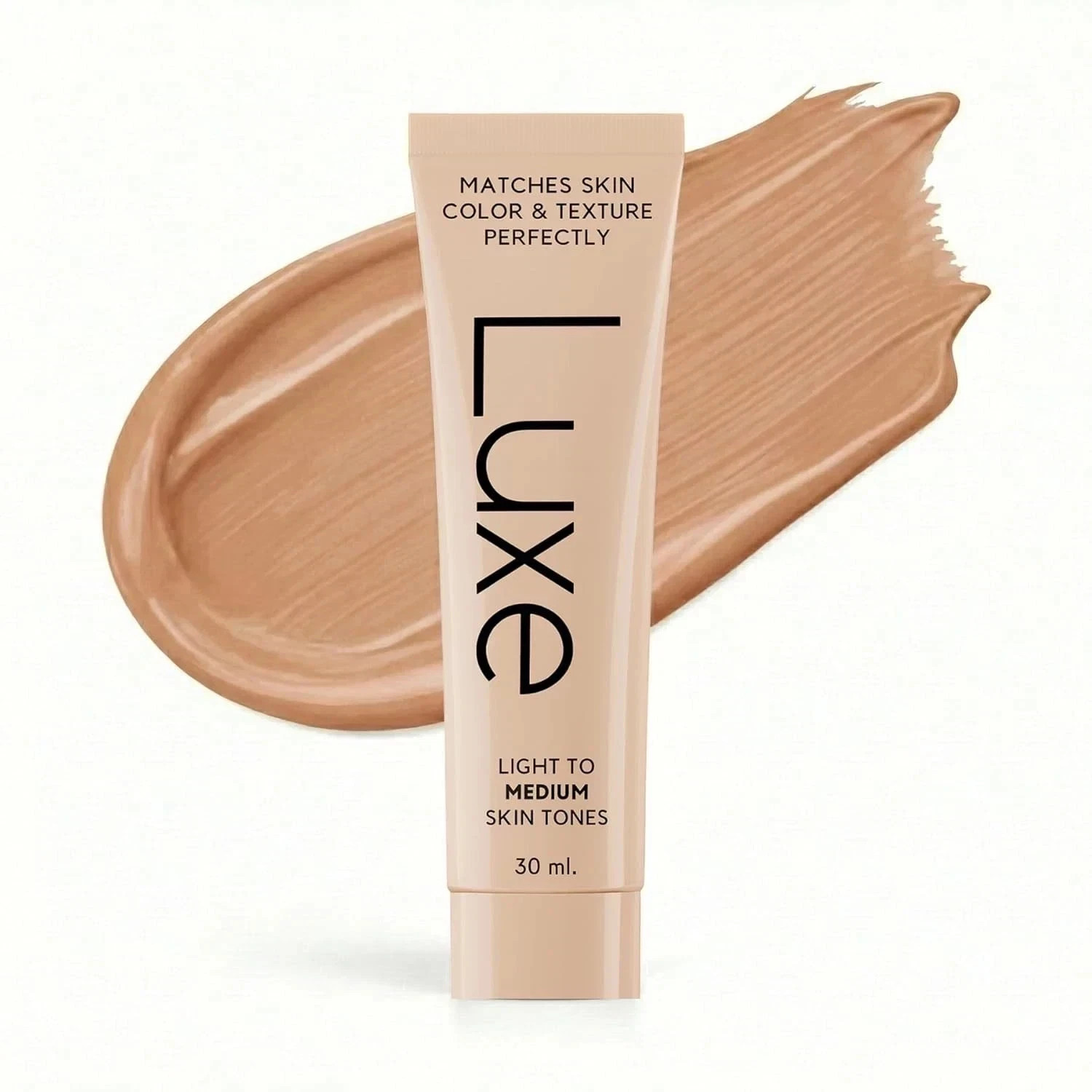 Luxe Options Color Changing Foundation, Original – 30mL, Light & Medium Research