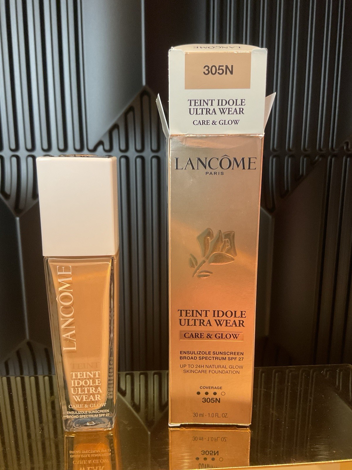 Lancôme Ultra Wear Care & Glow Serum Foundation in 305N Exp 2/28 BNIB 1oz