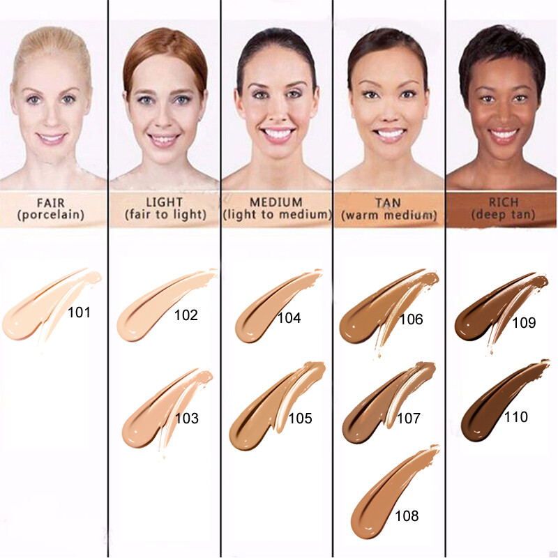 PHOERA® Soft Matte Full Coverage Liquid Foundation Concealer Longlasting Makeup