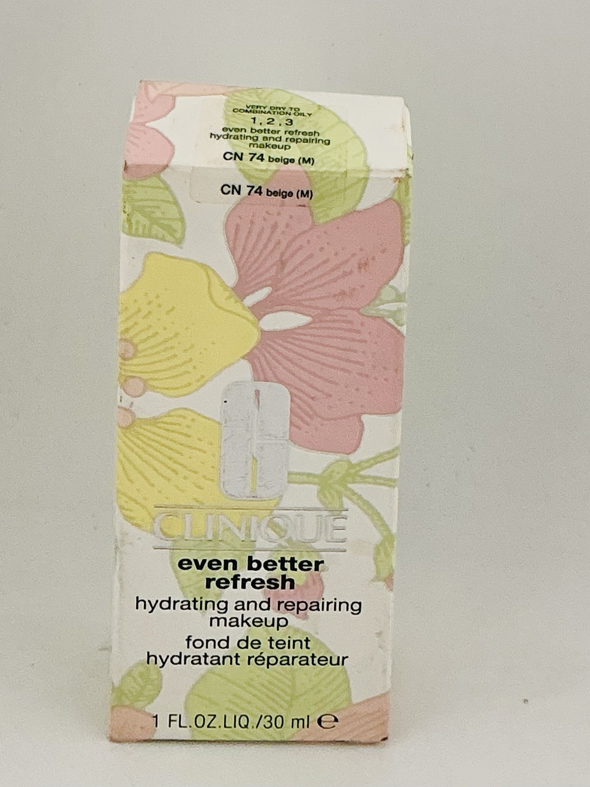 Clinique Even Better Refresh Hydrating & Repairing Makeup CN 74 Beige 1 oz NIB
