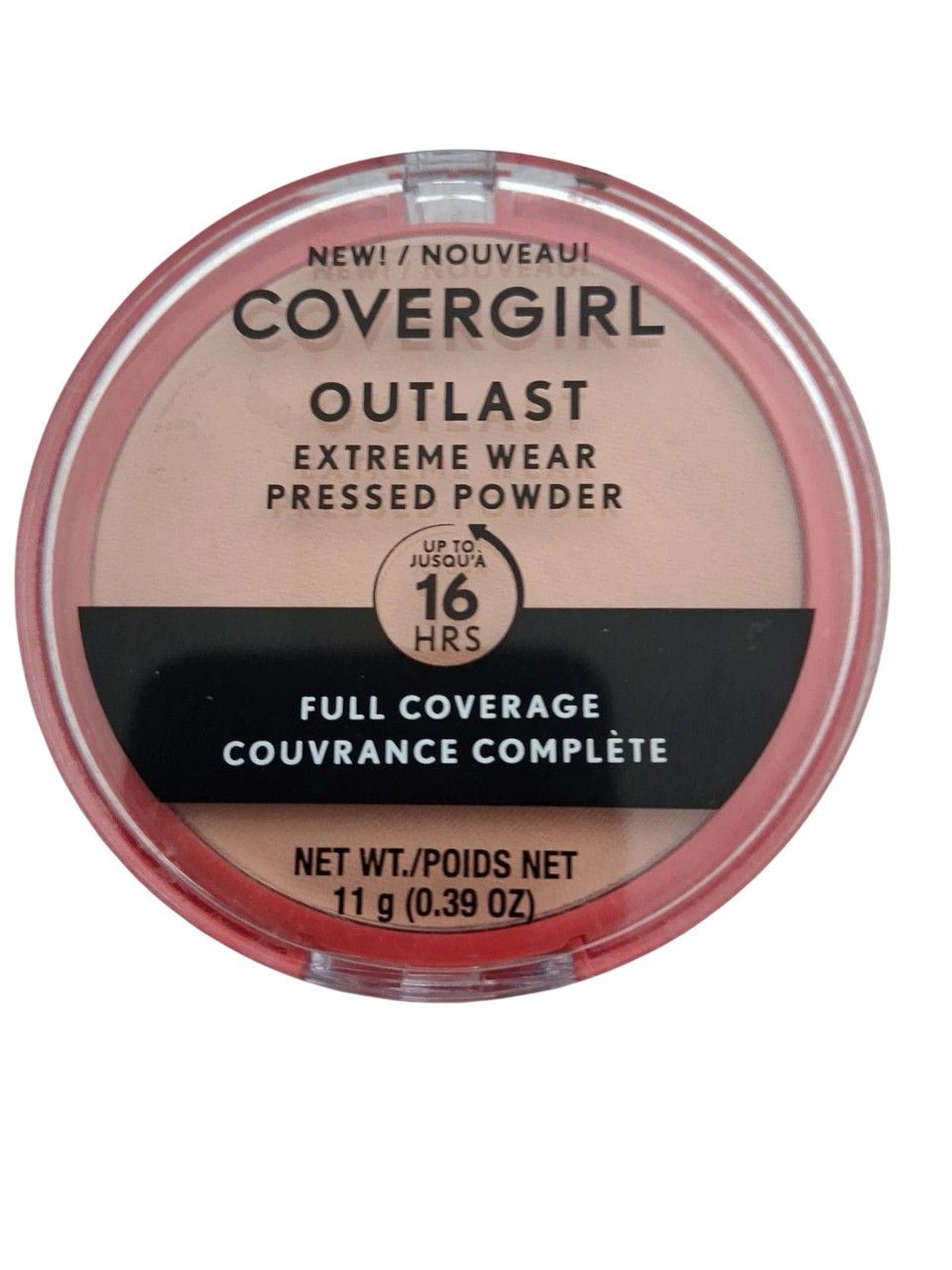 Covergirl 2-Pack Outlast Extreme Wear Pressed Powder 820 Creamy Natural 0.39 oz