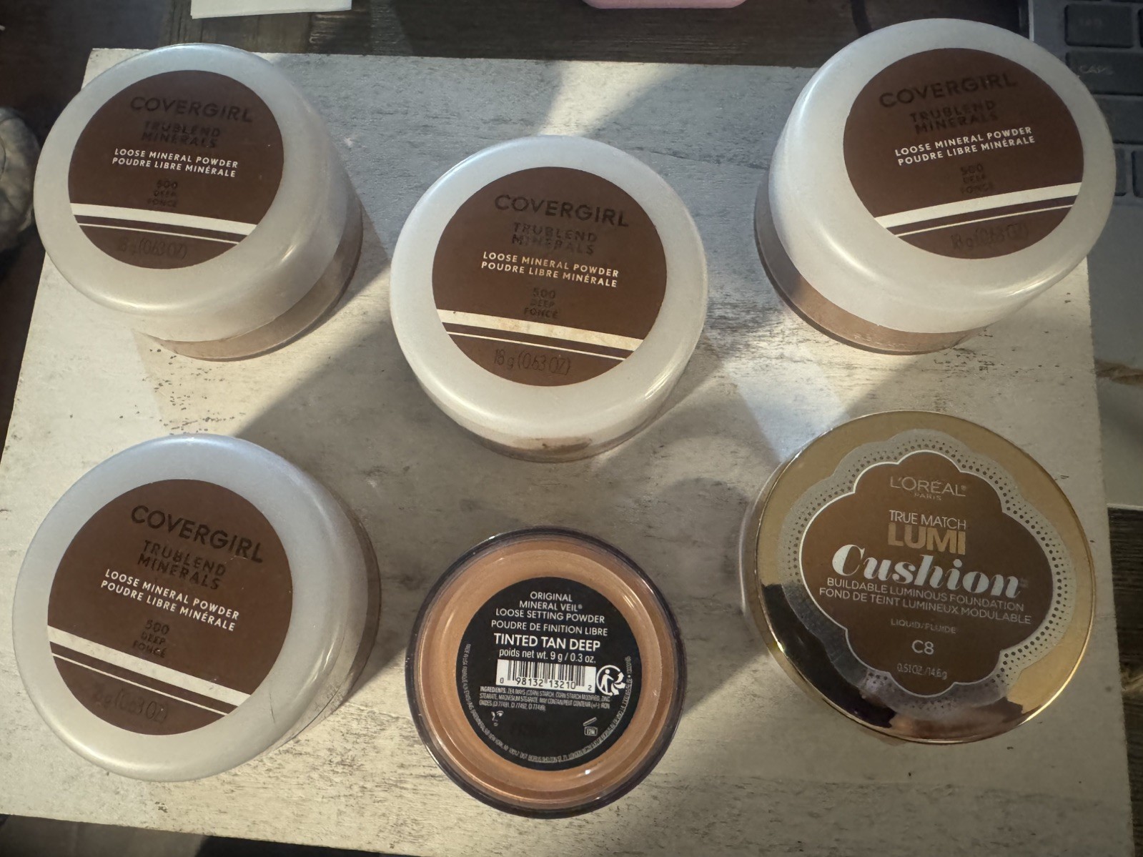 Cover girl – Loose mineral powder – bundle of 6