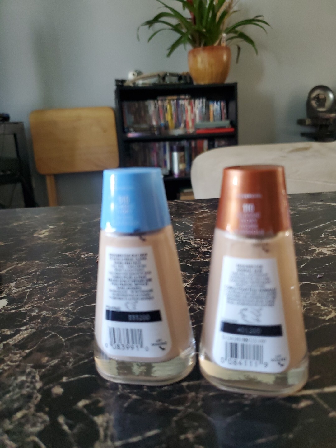 (2) Two CoverGirl Clean Liquid Foundations #110 Normal Skin & #510 Oily Skin