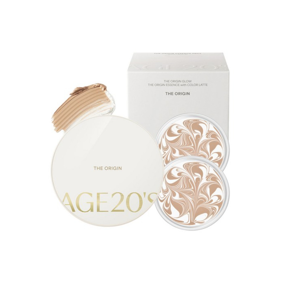Age 20’s Original Glow Essence Cover Pact Cover White Latte 14g x 2ea