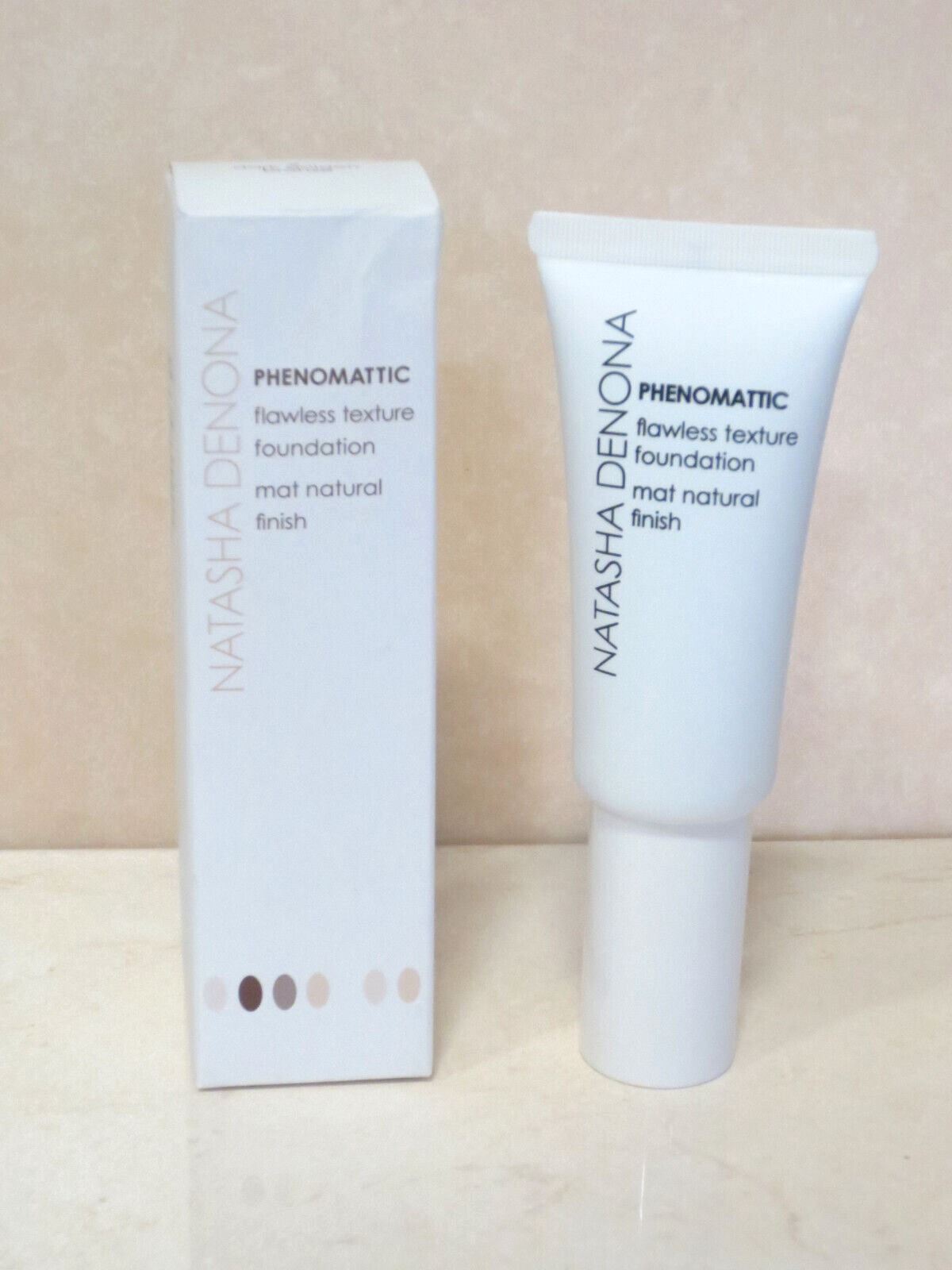 NATASHA DENONA FLAWLESS TEXTURE FOUNDATION 9 DARK GOLDEN BRONZE 1.01OZ BOXED