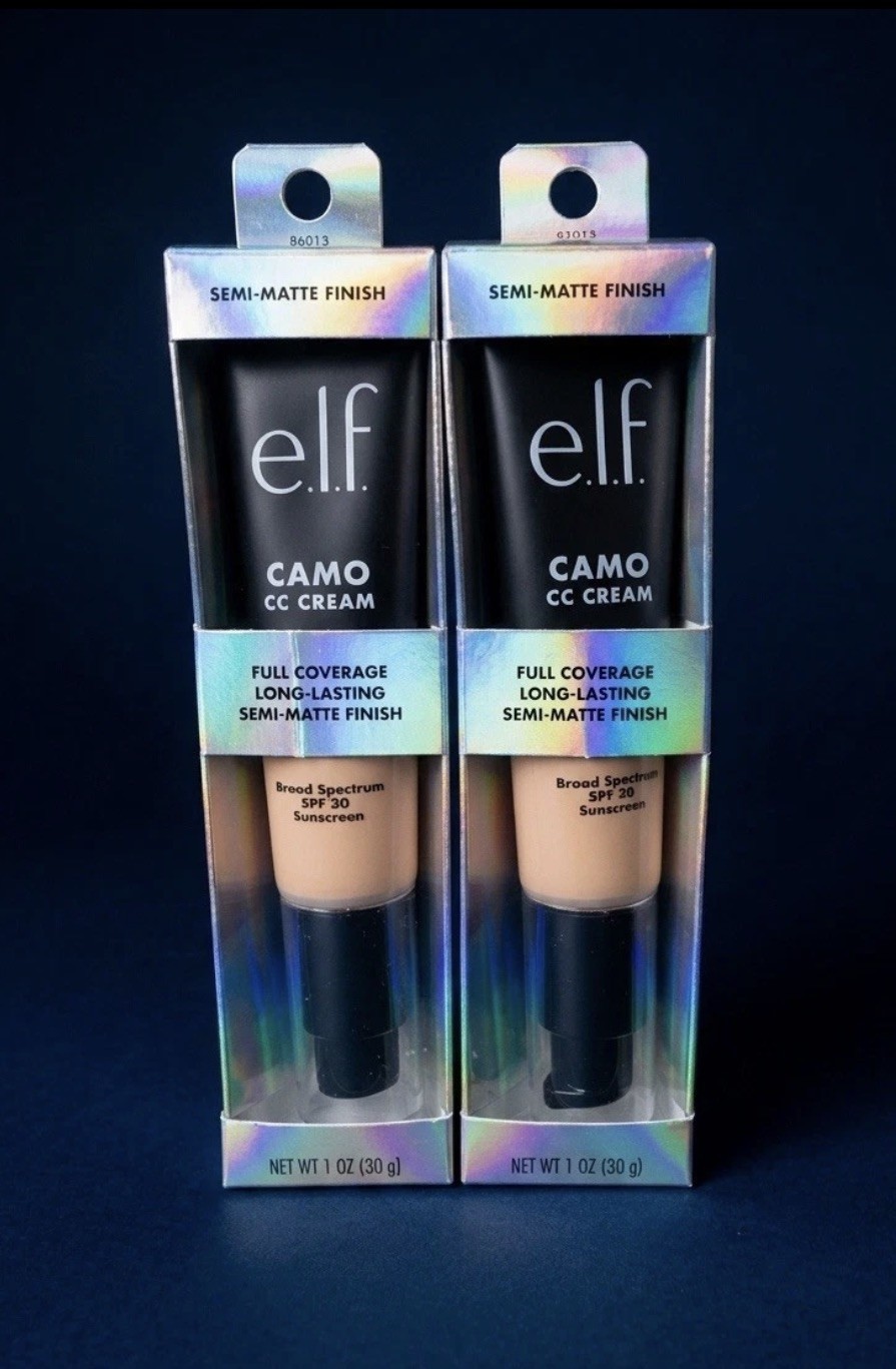 e.l.f. Camo CC Cream 2-pack Semi Matte Finish Light 280 N