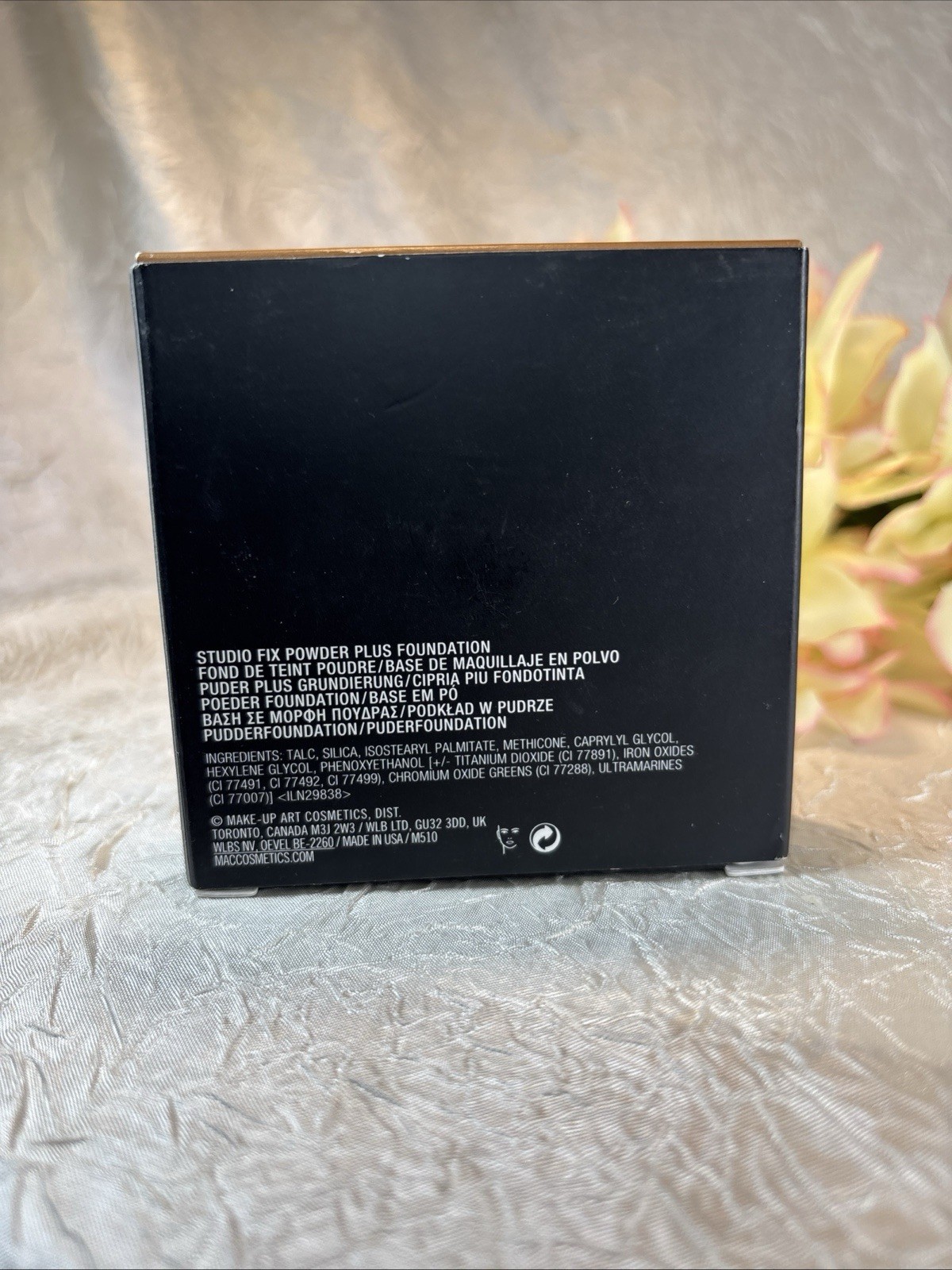 MAC Studio Fix Powder Plus Foundation – NC47 – w/puff FS ORIGINAL NIB FreeShip