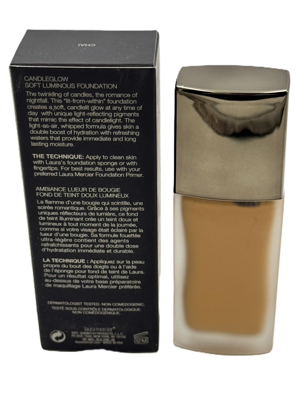 Laura Mercier Candleglow Soft Luminous Foundation – Chai 30ml/1oz NIB