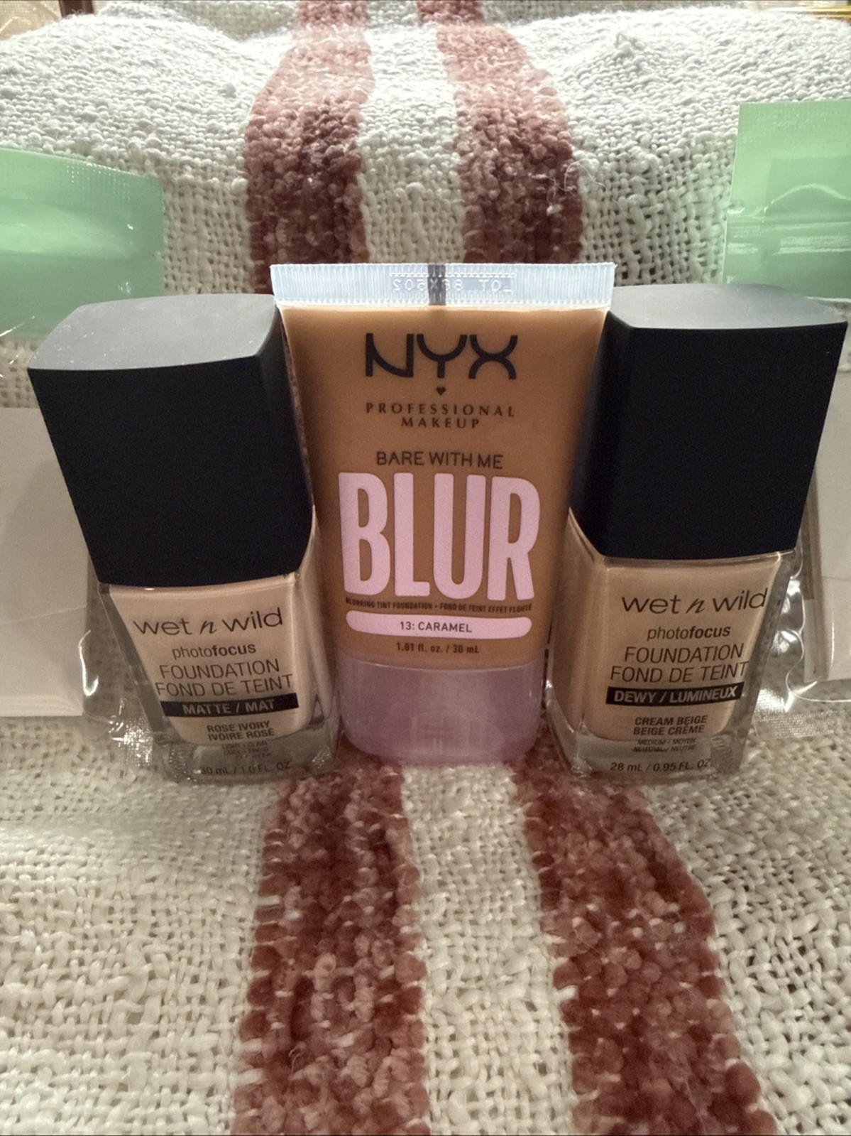 5 Pc Nyx Foundation Mixed Lot