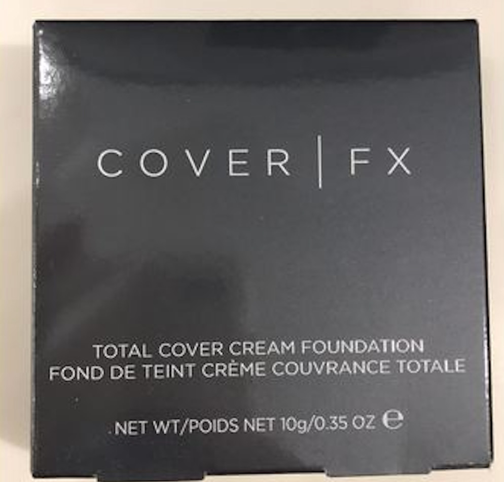 COVER FX TOTAL COVER CREAM FOUNDATION COMPACT 0.35oz/10g – G110 – G 110 – NIB