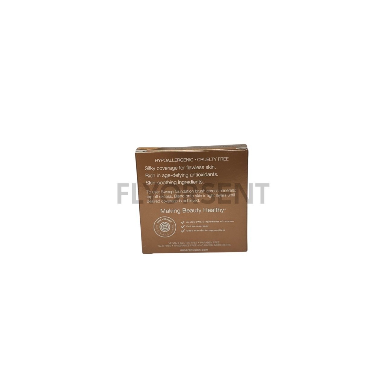 Mineral Fusion Pressed Powder Foundation – Deep 1- Caramel- 0.32oz NIB