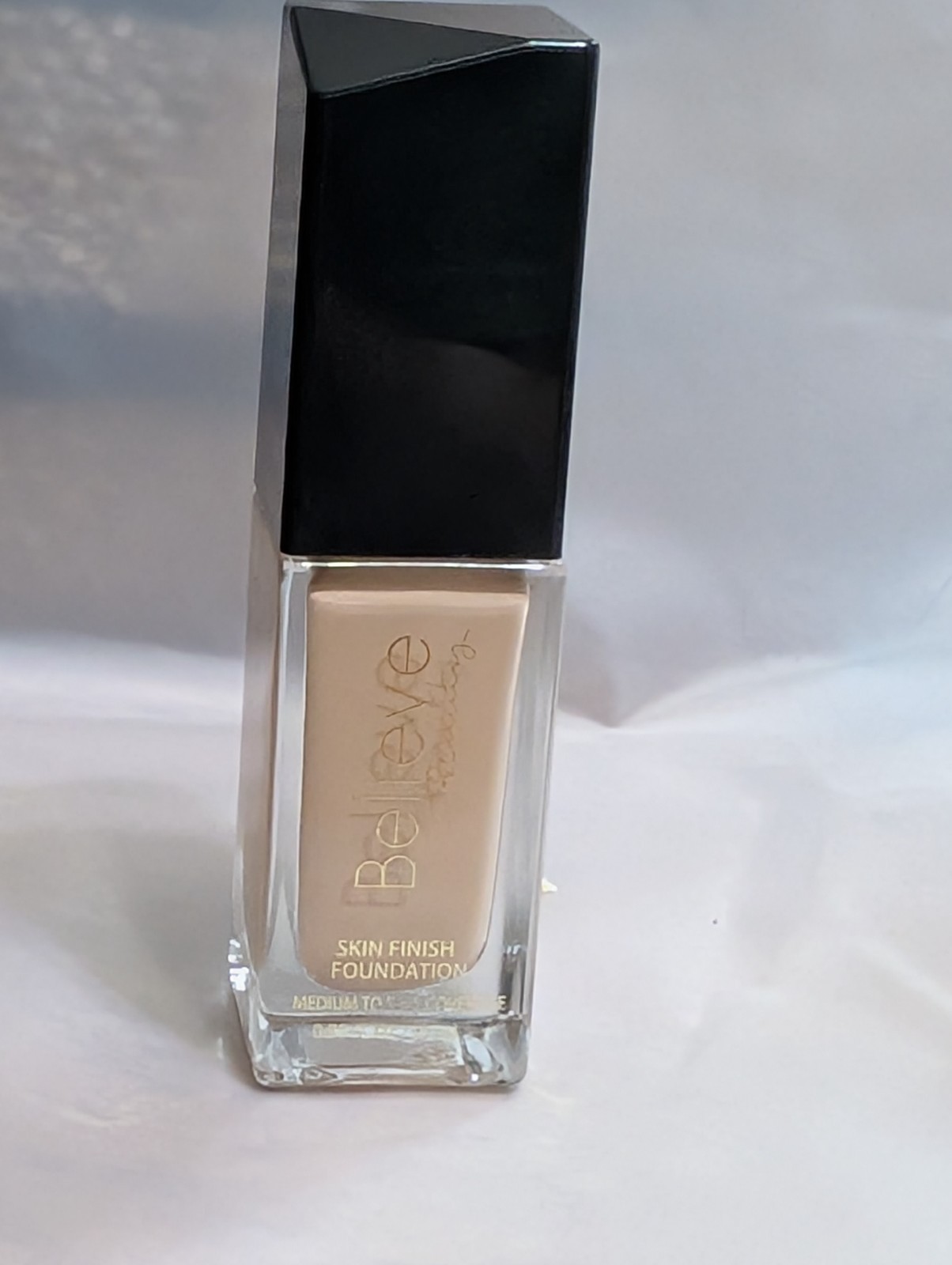 Believe Beauty Skin Finish Liquid Foundation Medium To Full Coverage 0.85 fl. oz