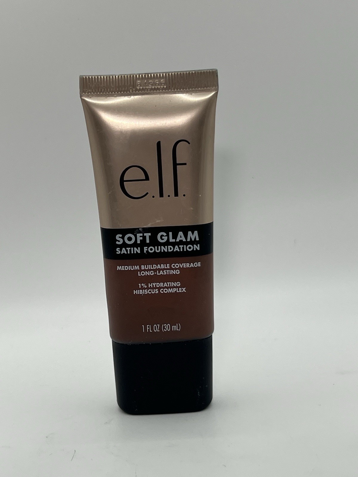 Elf Soft Glam Satin Foundation Medium Coverage 1oz 61 rich Cool Brown B72