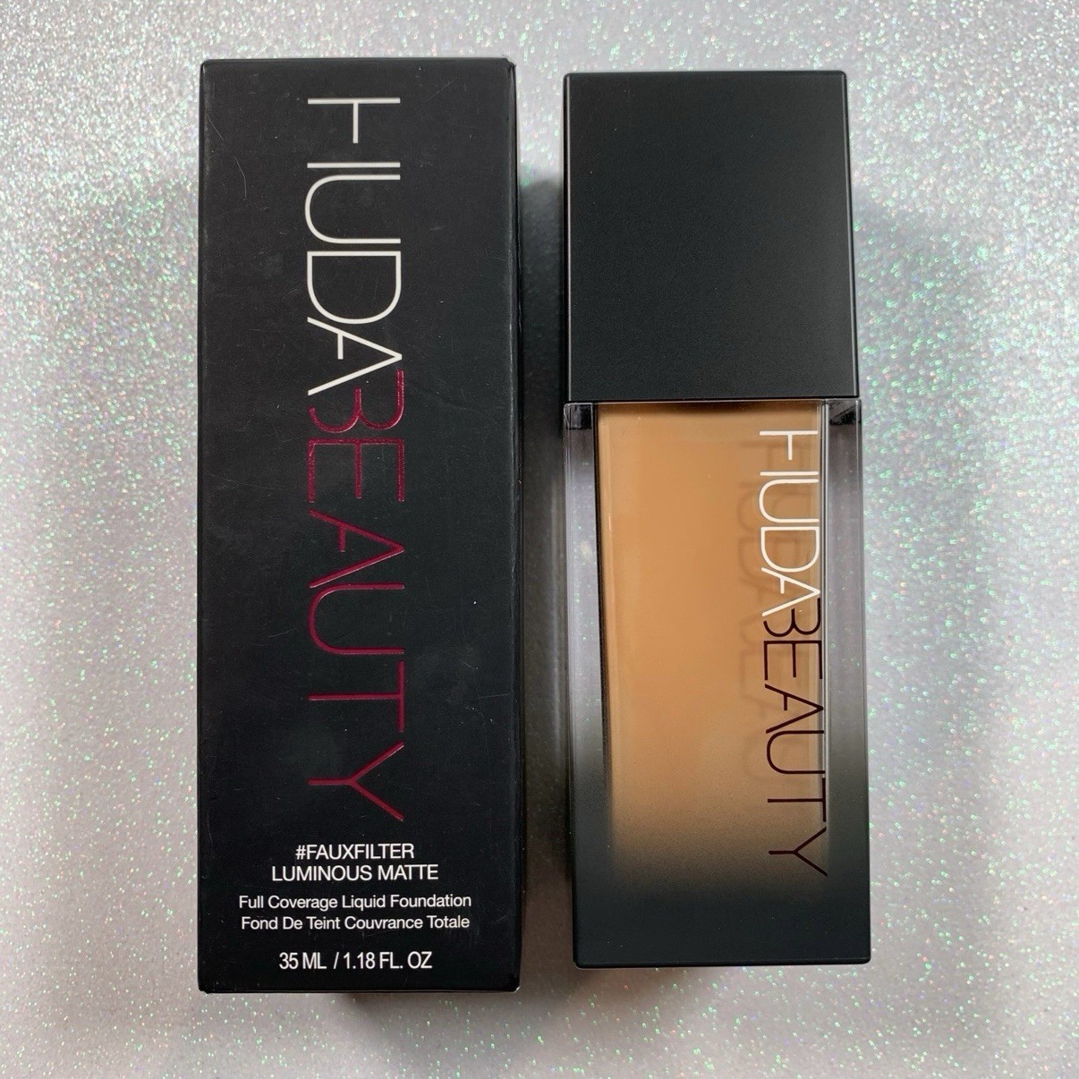 Huda Beauty FauxFilter Luminous Matte Foundation Cheesecake 250G BNIB