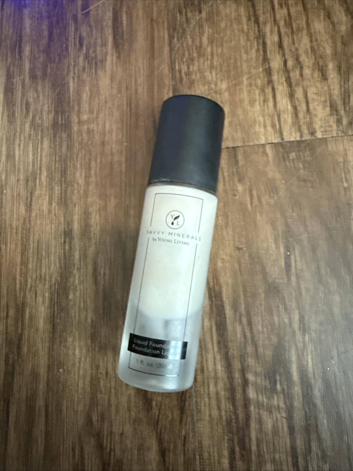 Savvy Minerals by Young Living ~ Liquid Foundation C1 porcelain OPEN
