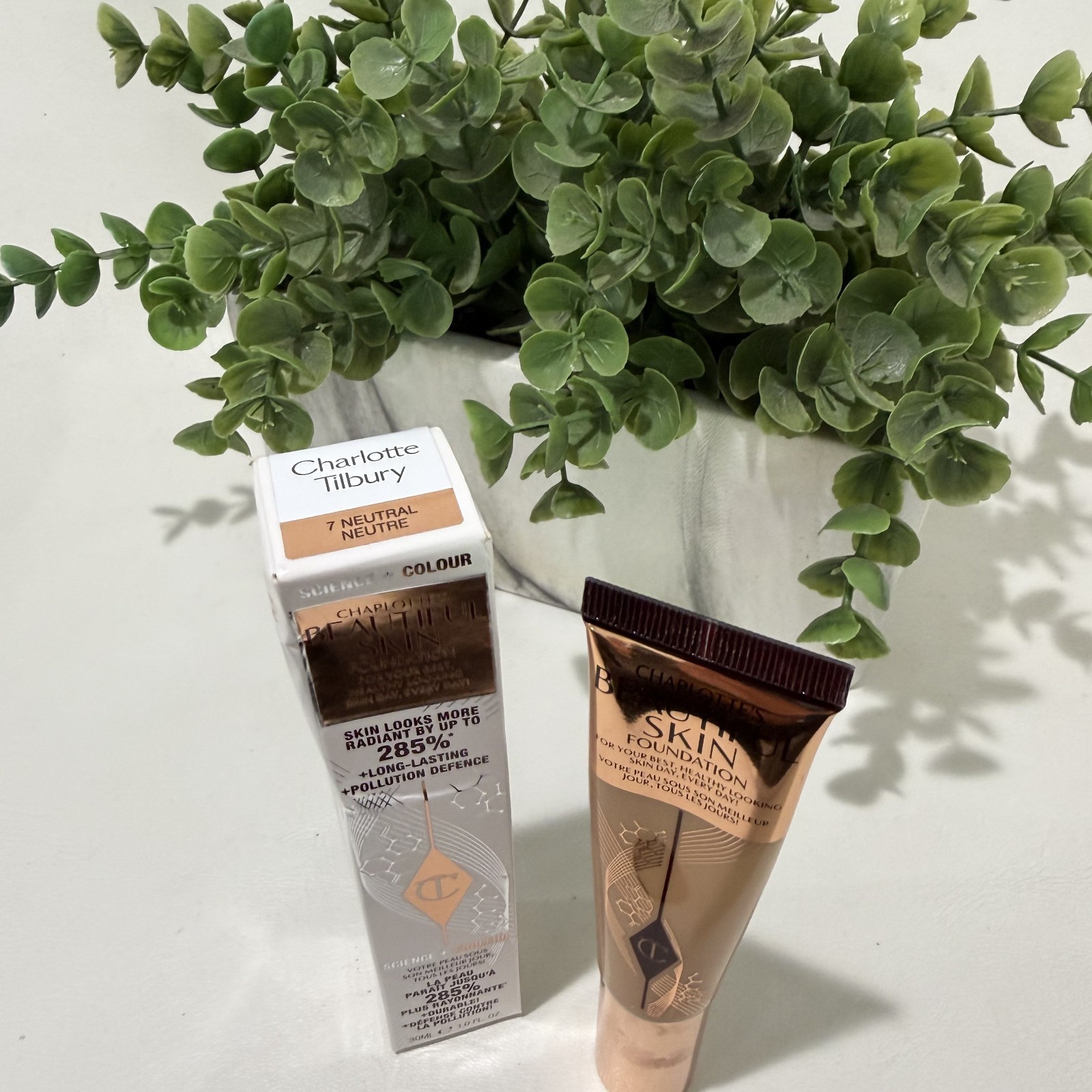 Charlotte Tilbury Beautiful Skin Foundation – 7 NEUTRAL – 30ml/1.0FL.OZ