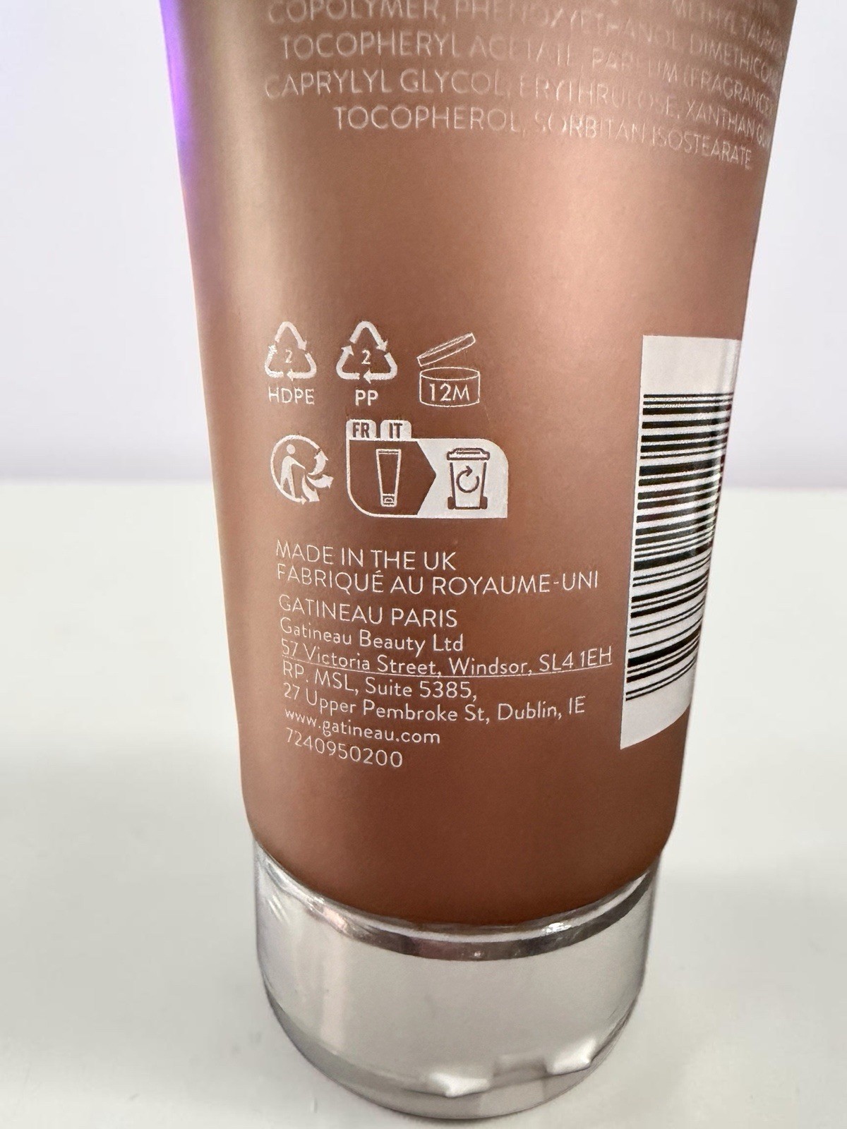 NWOB Gatineau Paris GOLDEN GLOW Gradual TAN Soin Instant 6.7 fl oz 200 mL Soleil