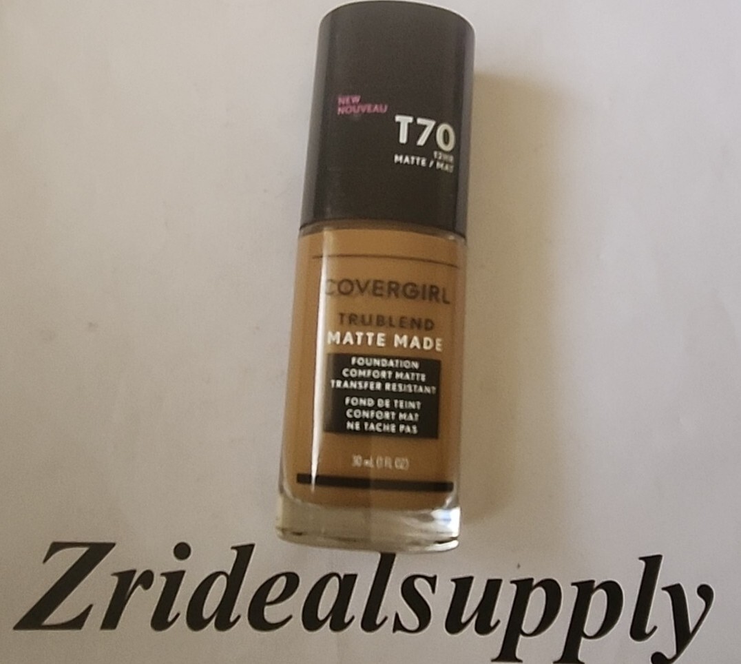 Covergirl TruBlend Matte Made Liquid Foundation T70 Caramel