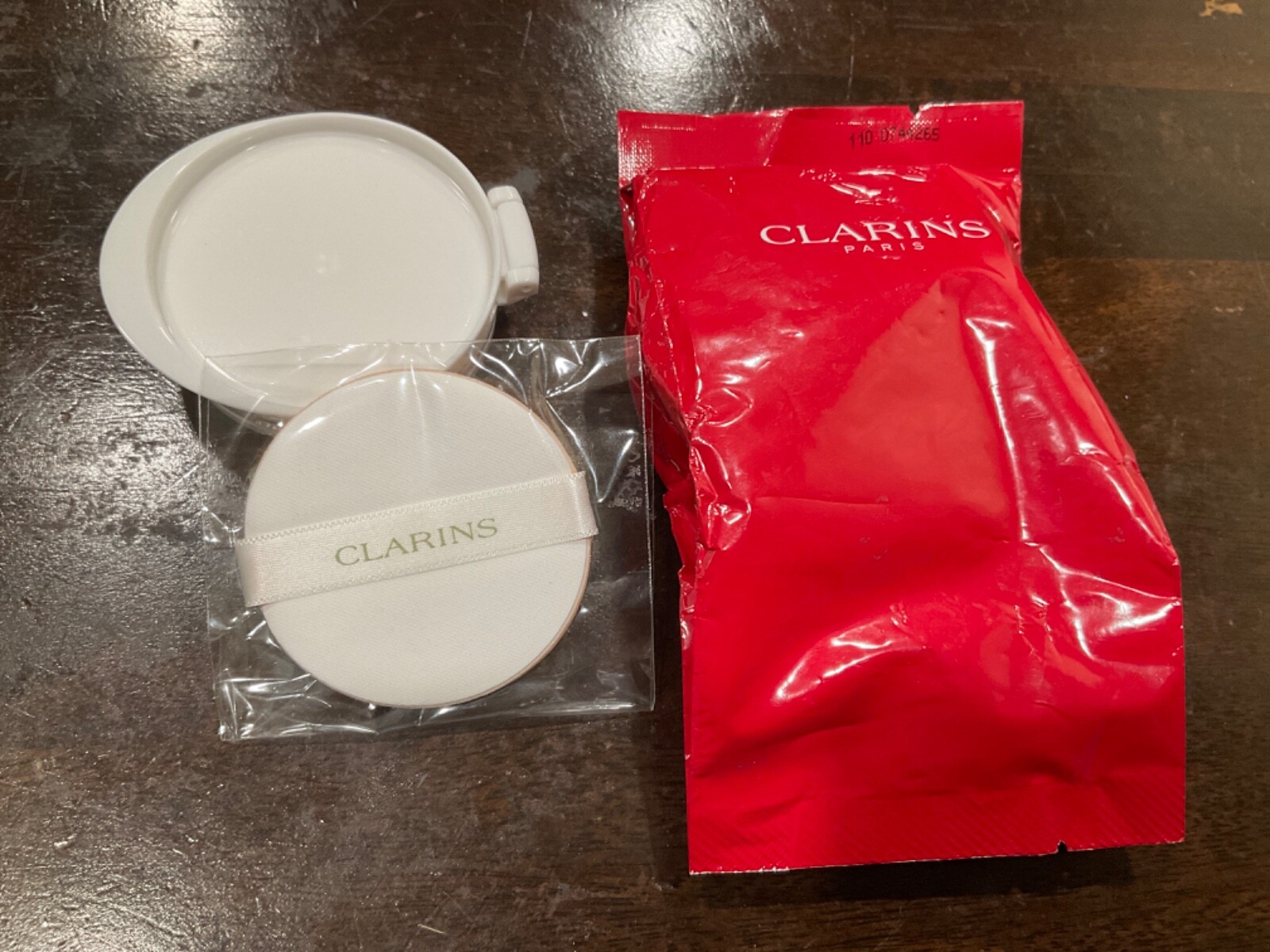 Clarins Everlasting Cushion Foundation SPF 50 (Refill) in pouch Choose shade